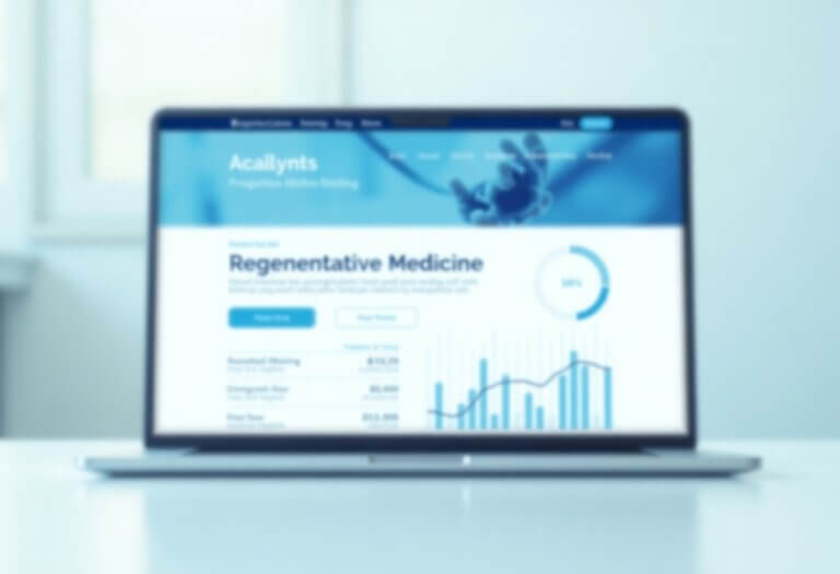 Tu landing page de medicina regenerativa convierte al 5%. Las que sí funcionan convierten al 12%. La diferencia está en la estructura.