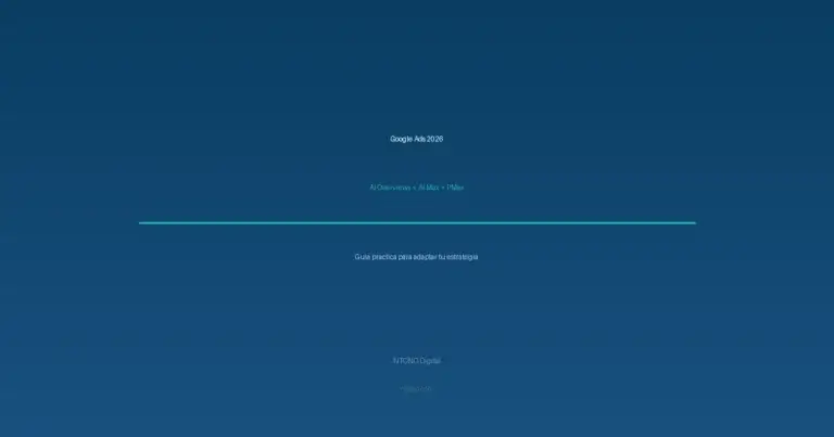 Google Ads cambio en 2026: AI Overviews, AI Max y Performance Max — lo que tu negocio necesita hacer ahora